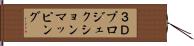 ３Ｄプロジェクションマッピング Hand Scroll
