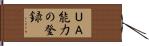 ＵＡ能力の登録 Hand Scroll