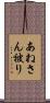 あねさん被り Scroll