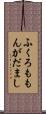 ふくろももんがだまし Scroll