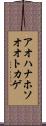 アオハナホソオオトカゲ Scroll