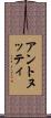 アントヌッティ Scroll