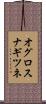オグロスナギツネ Scroll