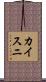 カイスニ Scroll