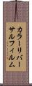 カラーリバーサルフィルム Scroll