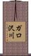 ガロ沢川 Scroll