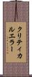 クリティカル・エラー Scroll
