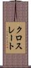クロスレート Scroll