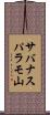 サバナスパラモ山 Scroll