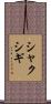 シャクシギ Scroll
