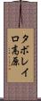 タボレイロ高原 Scroll