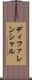 ディファレンシャル Scroll