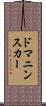 ドマニンスカー Scroll
