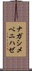 ナガシメベニハゼ Scroll