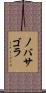 ノバサゴラ Scroll