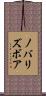 ノバリズボア Scroll