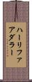 ハーリファアダラー Scroll