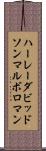 ハーレーダビッドソン＆マルボロマン Scroll