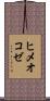 ヒメオコゼ Scroll
