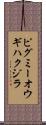 ピグミーオウギハクジラ Scroll