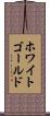 ホワイトゴールド Scroll