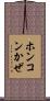ホンコンかぜ Scroll