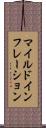 マイルドインフレーション Scroll