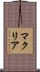 マクリア Scroll