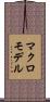 マクロ・モデル Scroll