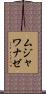 ムジャワナゼ Scroll