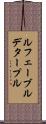 ルフェーブルデタープル Scroll