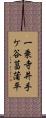 一乗寺井手ケ谷菖蒲平 Scroll