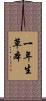 一年生草本 Scroll