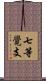 七等覺支 Scroll