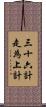 三十六計，走為上計 Scroll