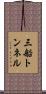 三船トンネル Scroll