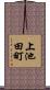 上池田町 Scroll