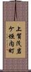 上賀茂岩ケ垣内町 Scroll