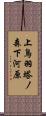 上鳥羽塔ノ森下河原 Scroll