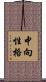中向性格 Scroll