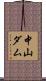 中山ダム Scroll