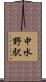 中水野駅 Scroll