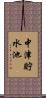 中津貯水池 Scroll