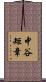 中谷矩章 Scroll