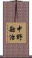 中野勘治 Scroll
