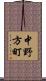 中野方町 Scroll