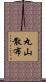 丸山散布 Scroll