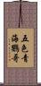 五色青海鸚哥 Scroll