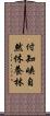 付知峡自然休養林 Scroll
