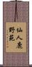 仙人鹿野苑 Scroll